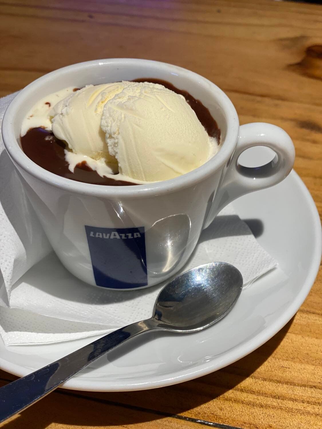Chocolate quente c/gelado