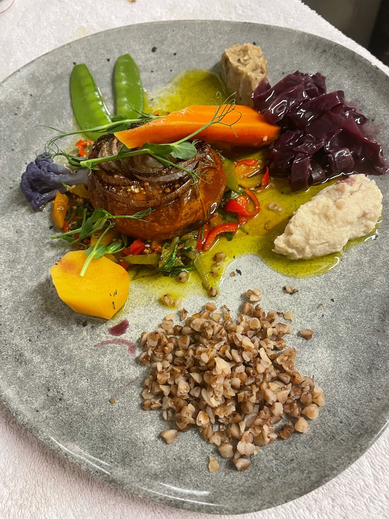 Assiette végétarienne