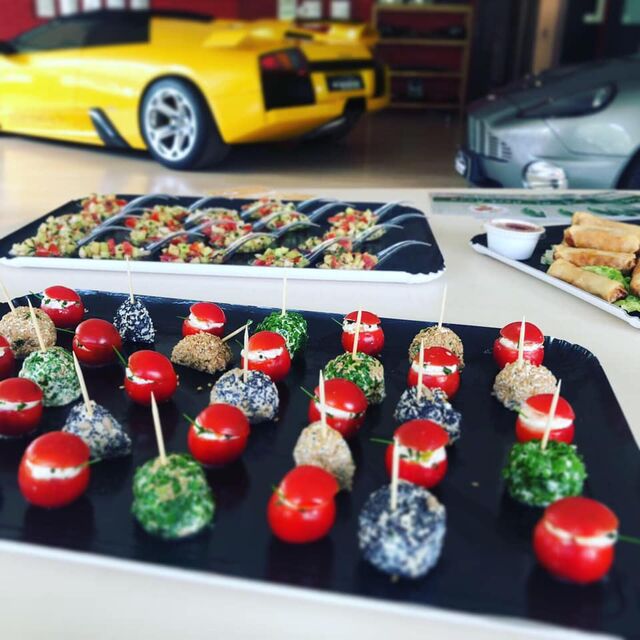 Mises en bouche sur plateaux traiteur