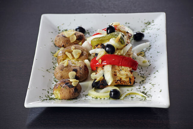 Morue grillée 