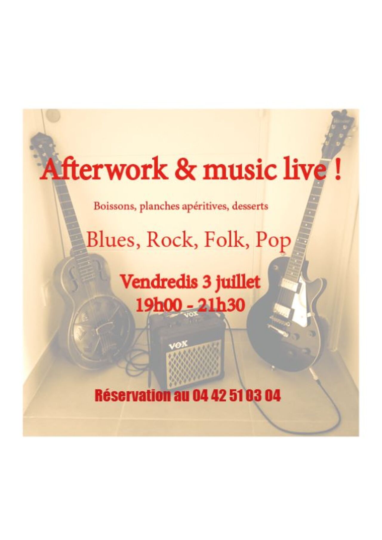 after work live !