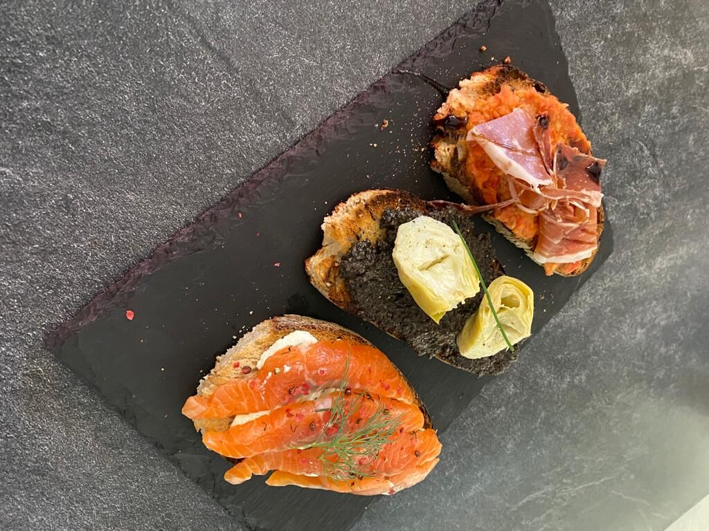 Notre ardoise de tartines 