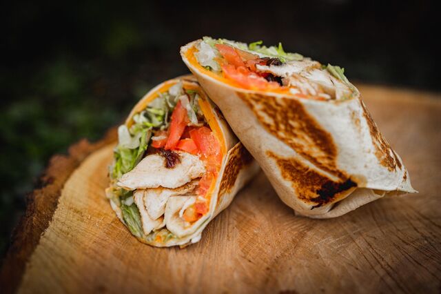 Tortilla s kuřecím masem