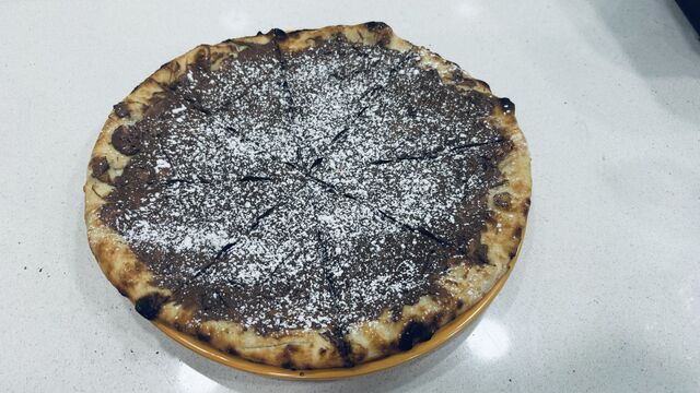Pizza alla nutella