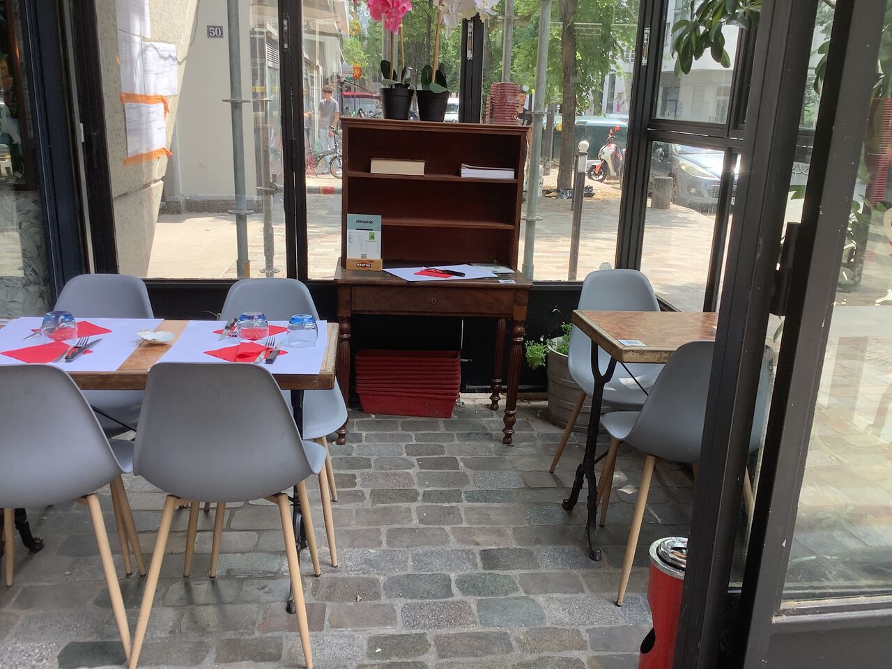 la terrasse