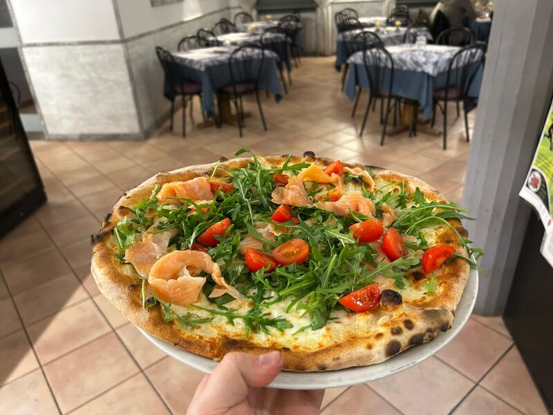 Pizza Salmone