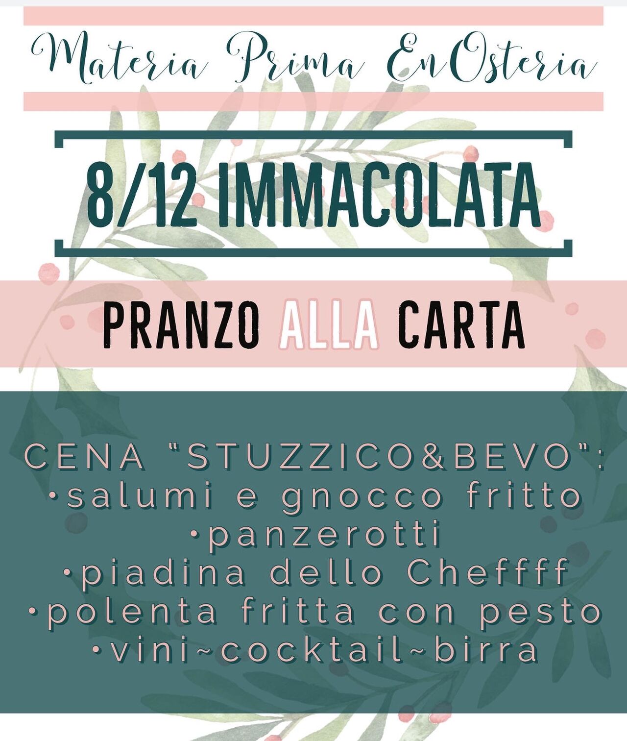 8/12/2021 IMMACOLATA