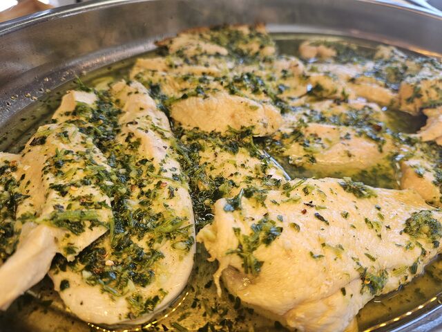 Pechuga en salsa verde 