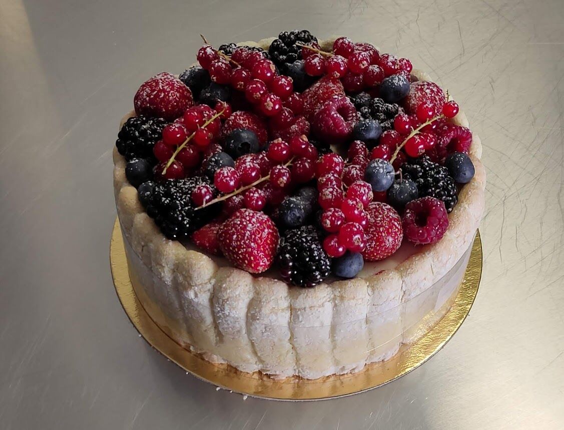 Charlotte aux fruits rouges