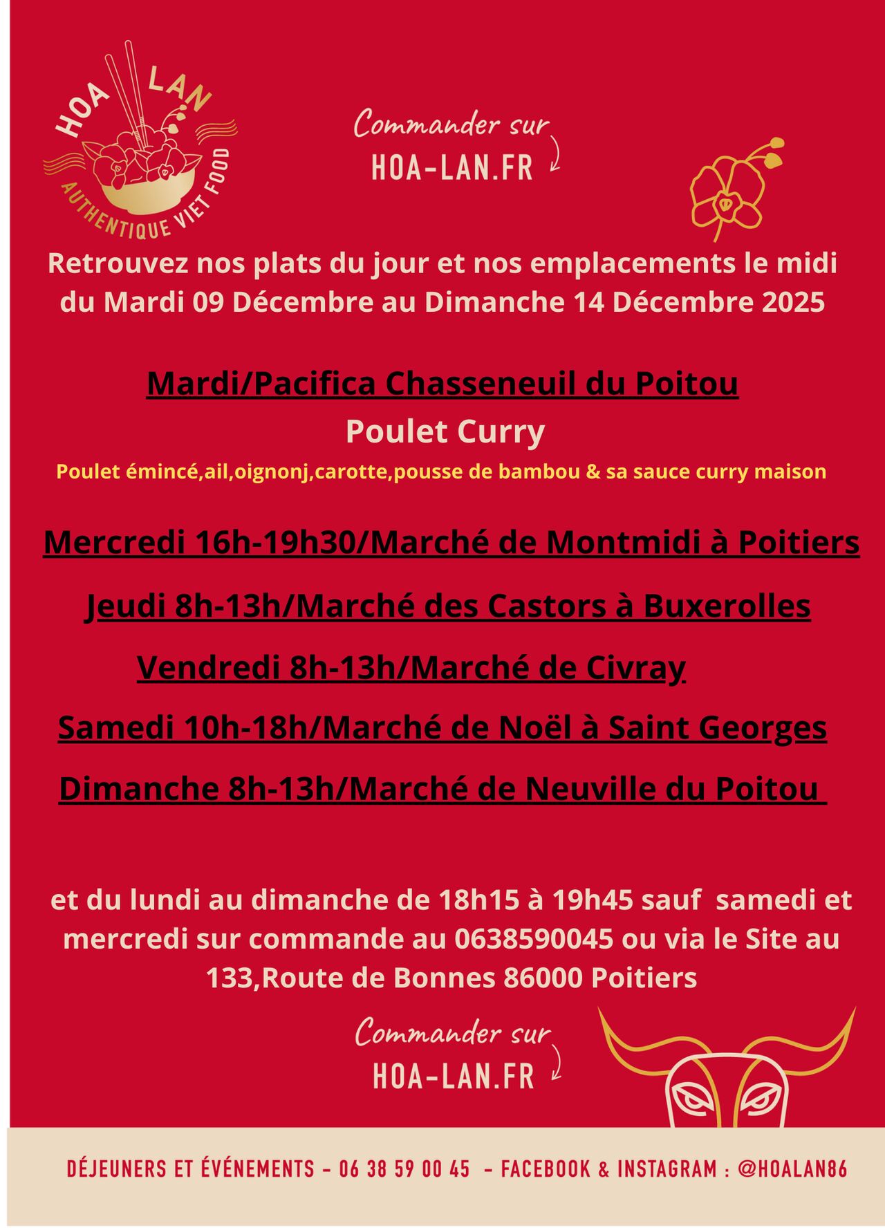 Semaine du 09 au 14 décembre 2025