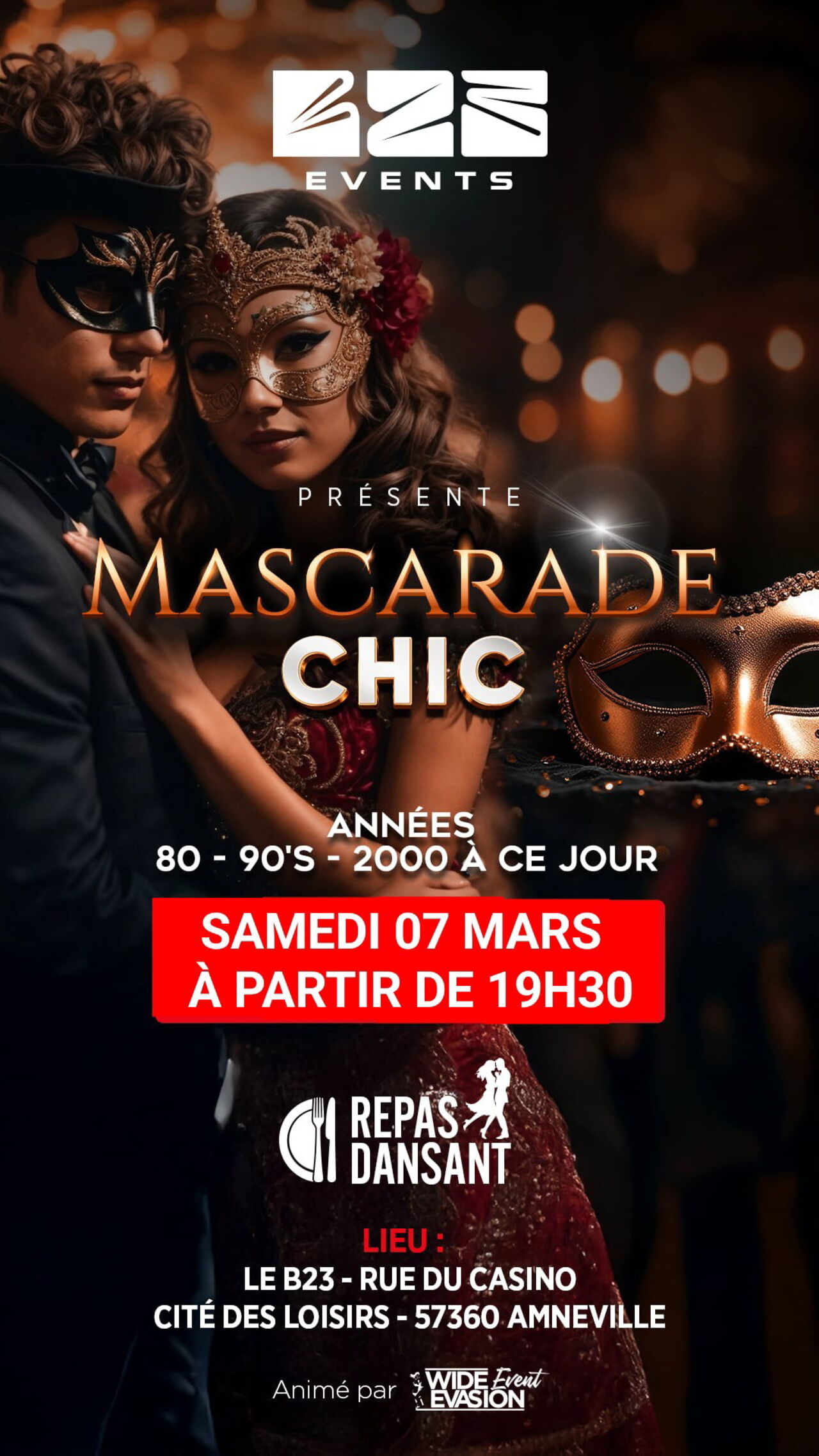Soirée Mascarade Chic