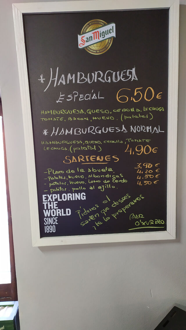Sartenes y hamburguesas