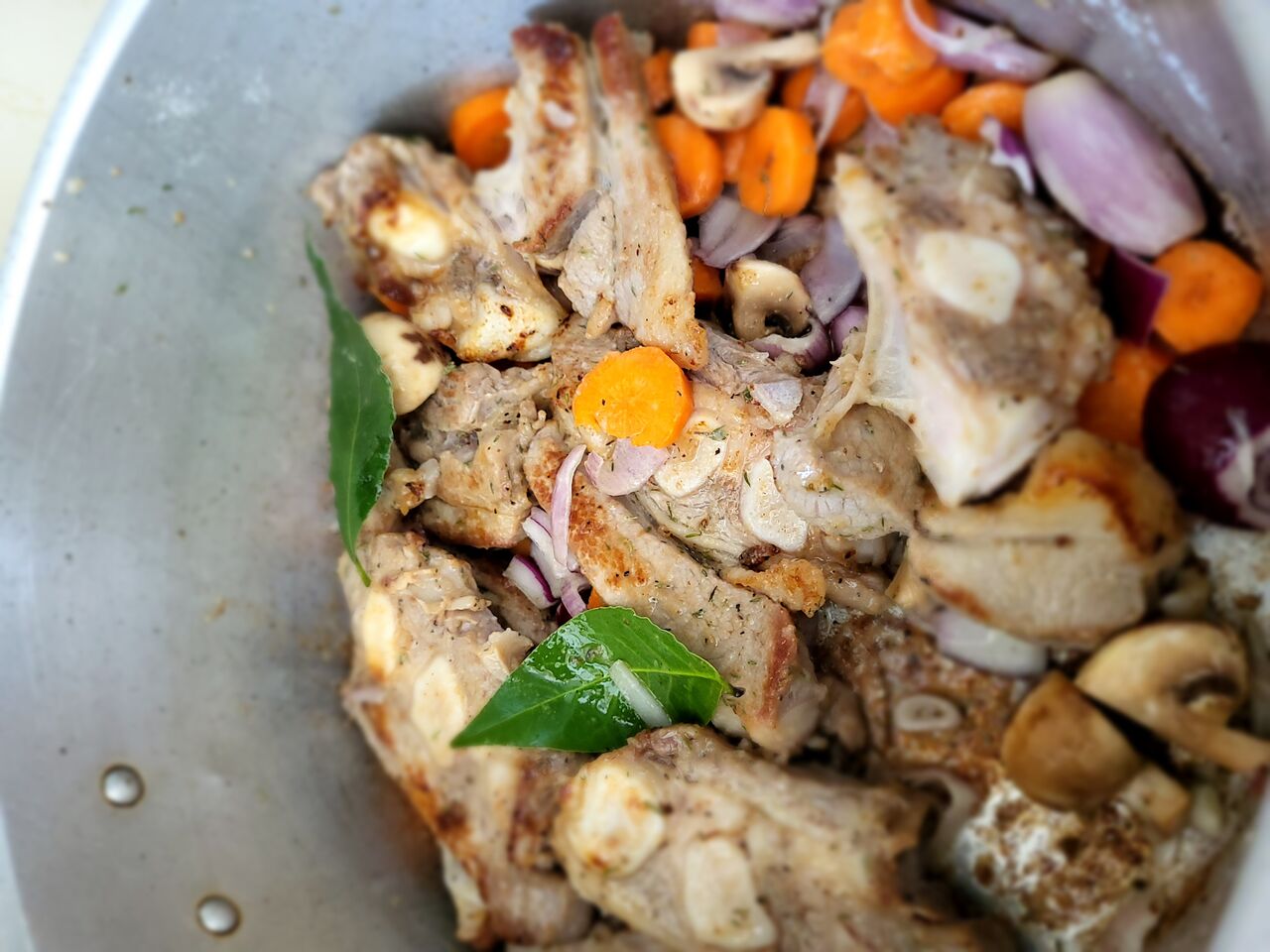 Sauter de veau à la vanille 