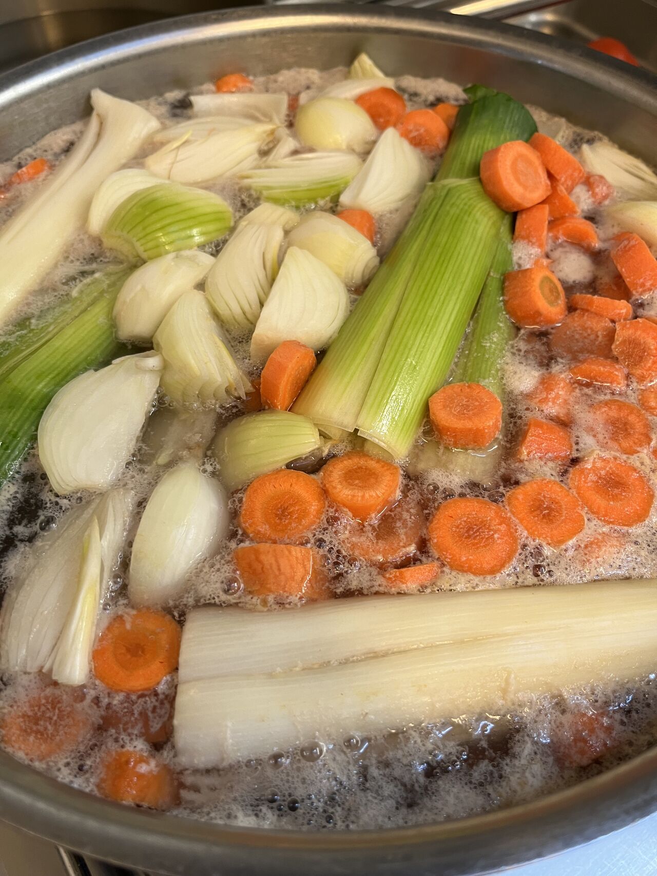 Blanquette en préparation