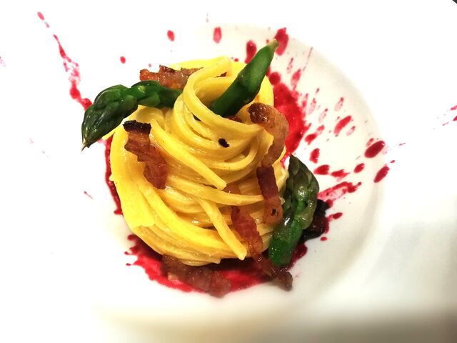 Gricia agli asparagi 