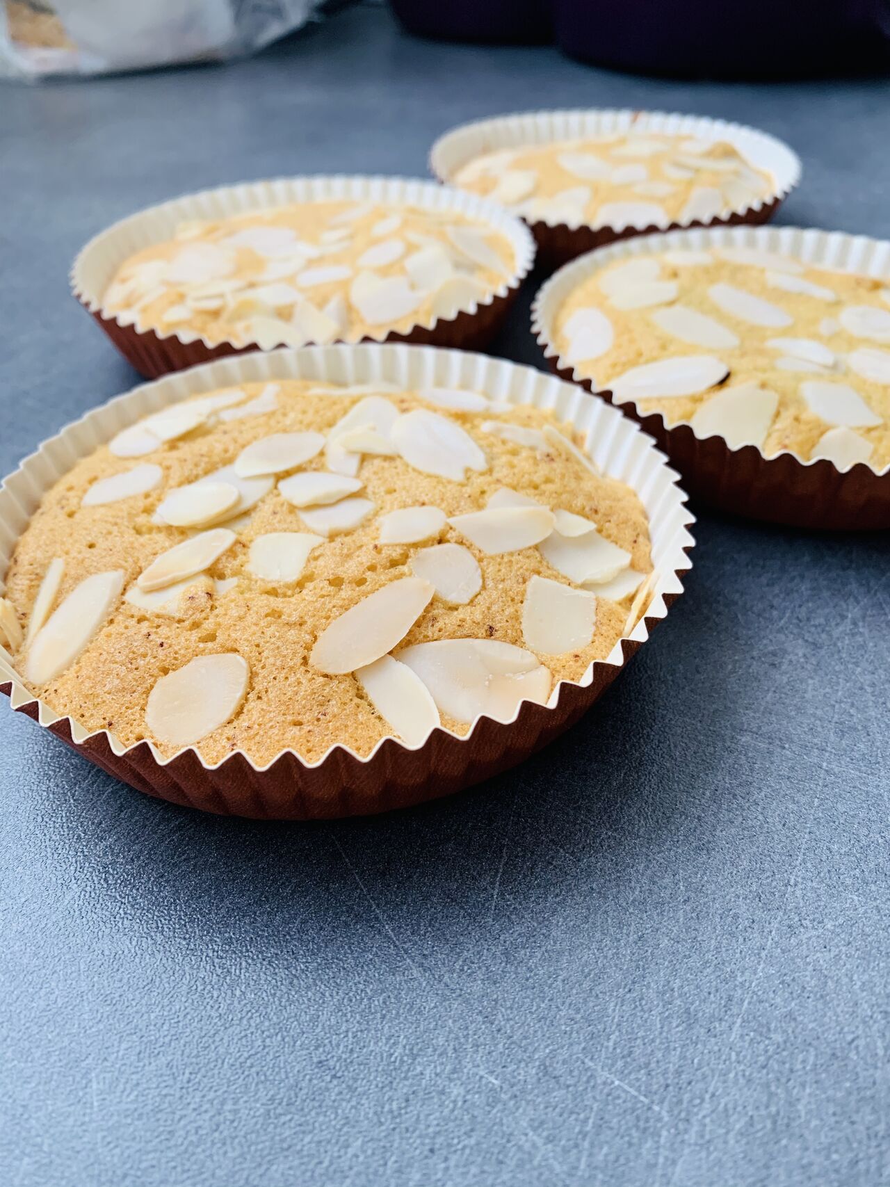 Financier amande citron vert 