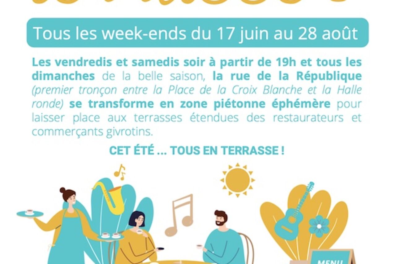 Givry en Terrasse du 17 juin au 28 Août 2022