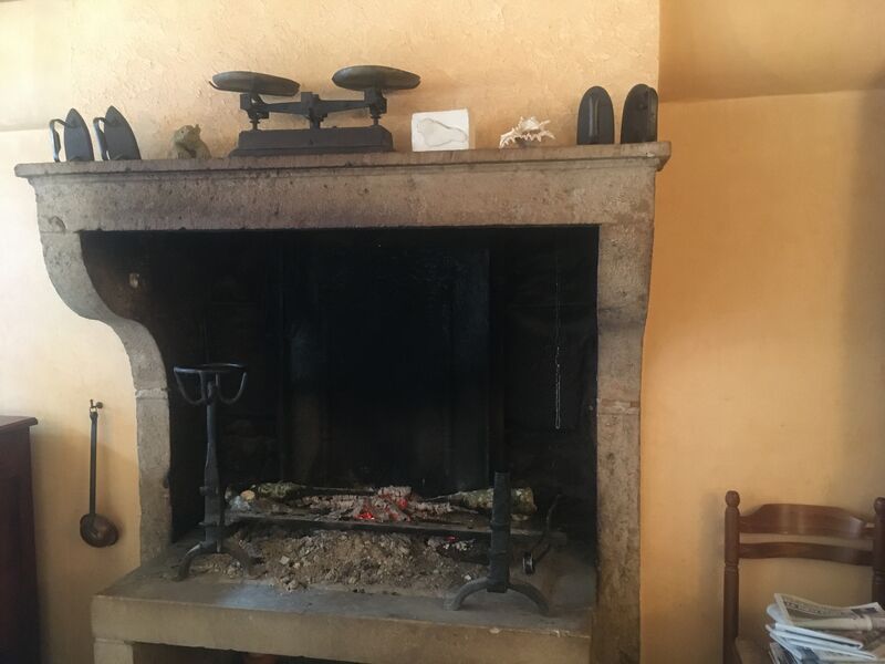 un peu de chaleur auprès notre cheminée