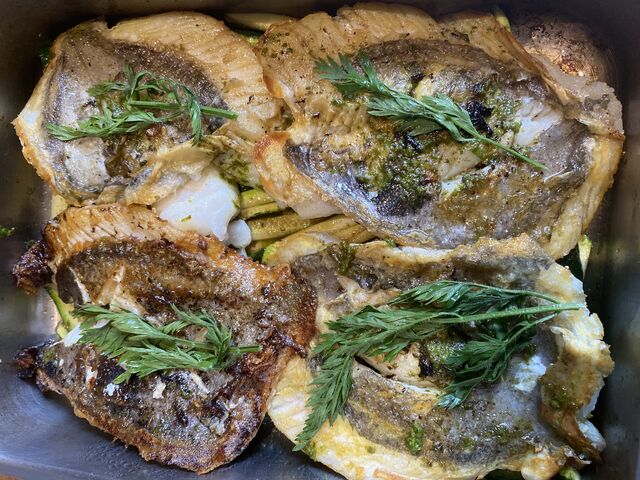 filet de St Pierre grillé 