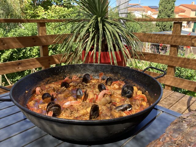 Notre paella 