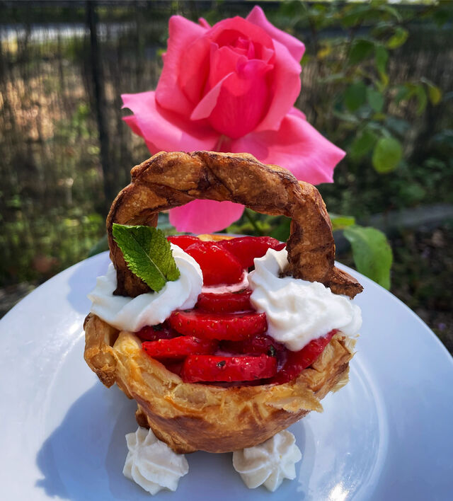 Panier à la Fraise