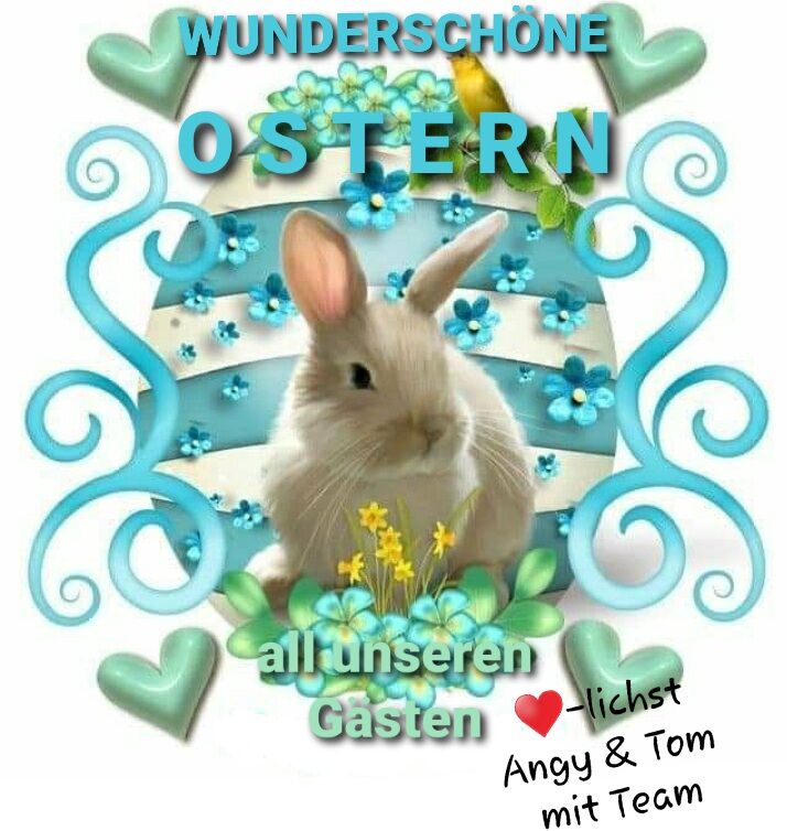 ...vor allem VIEL GESUNDHEIT👍😍
🐰stern 2021