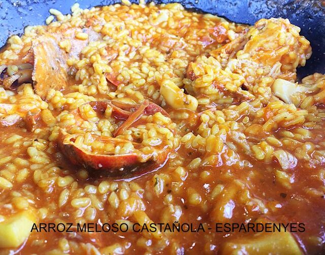ARROZ MELOSO CASTAÑOLA Y ESPARDENYES