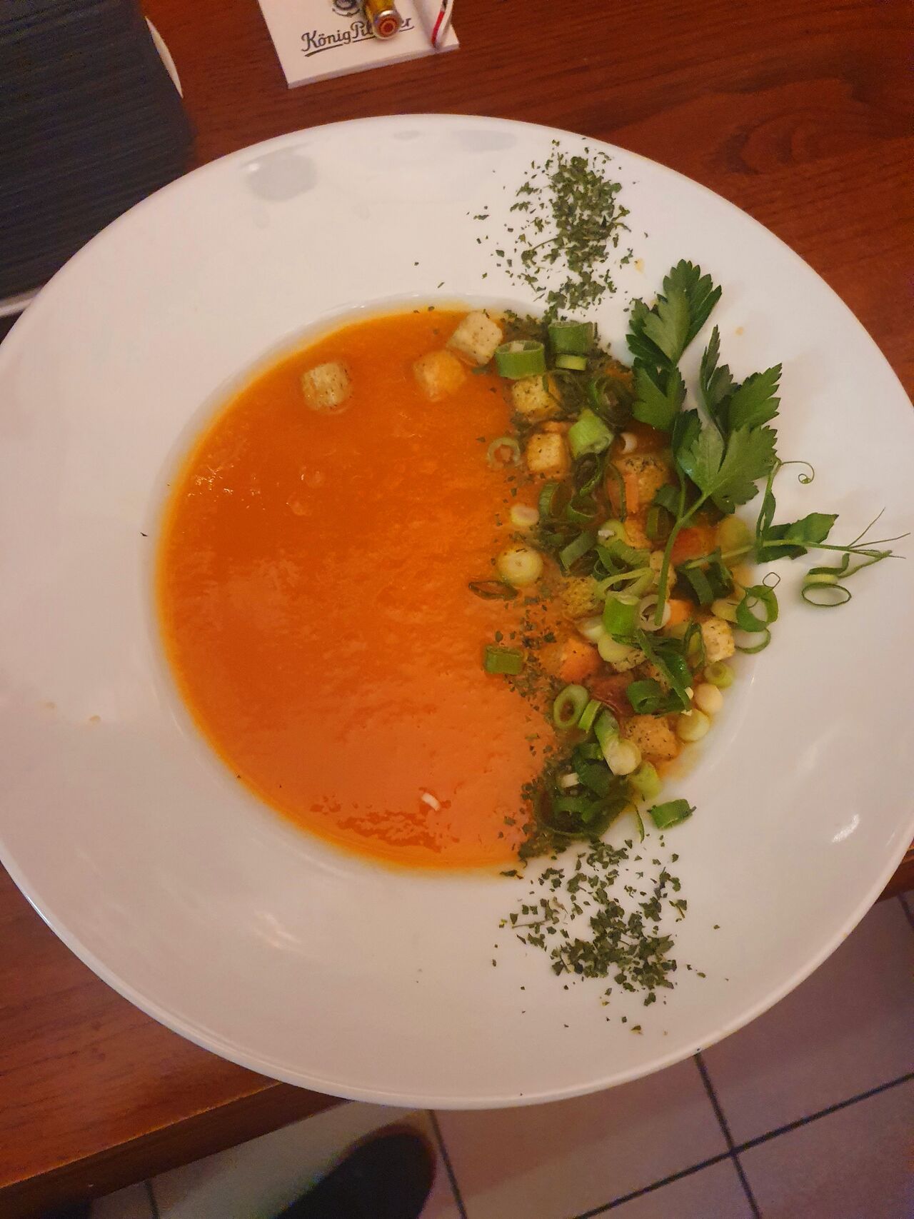 Karotten-Sandorn-Süppchen 