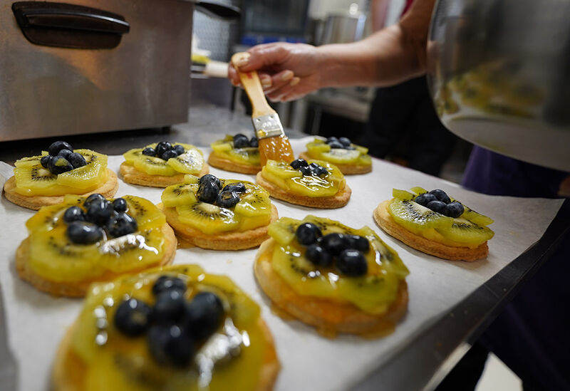 Dessert maison.... Tarte aux fruits frais