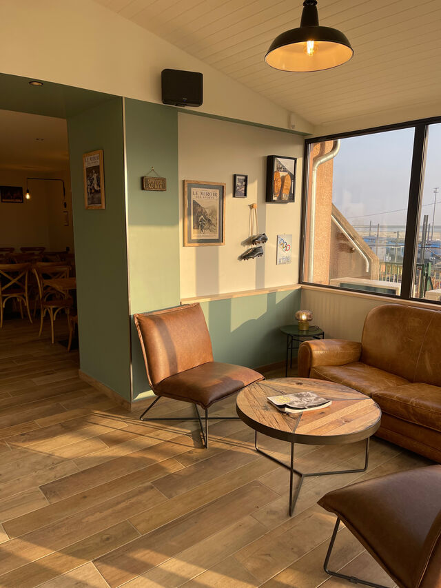 le coin salon de la veranda