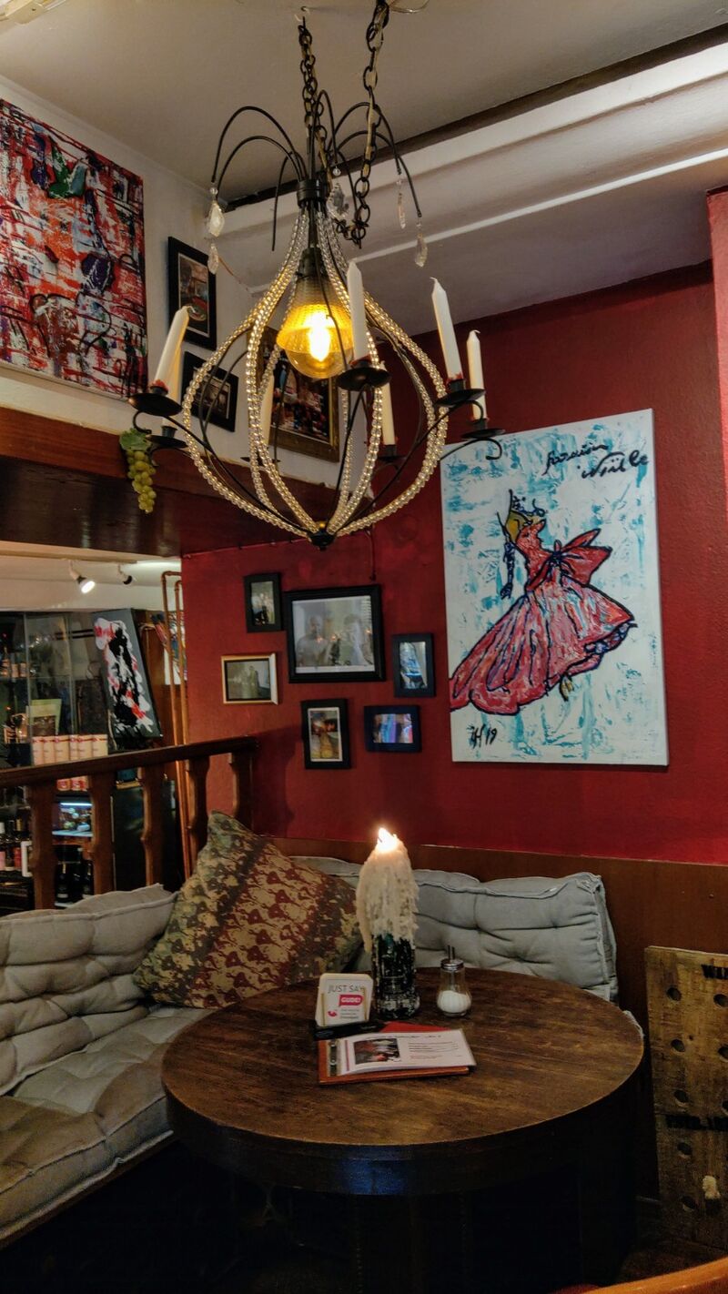 Eine chillige Ecke für den rüdesheimer Kaffee zu celebrieren und genießen