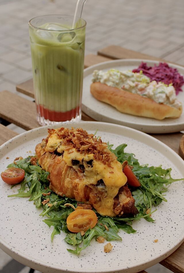 Croissant à l'Effiloché de Boeuf 