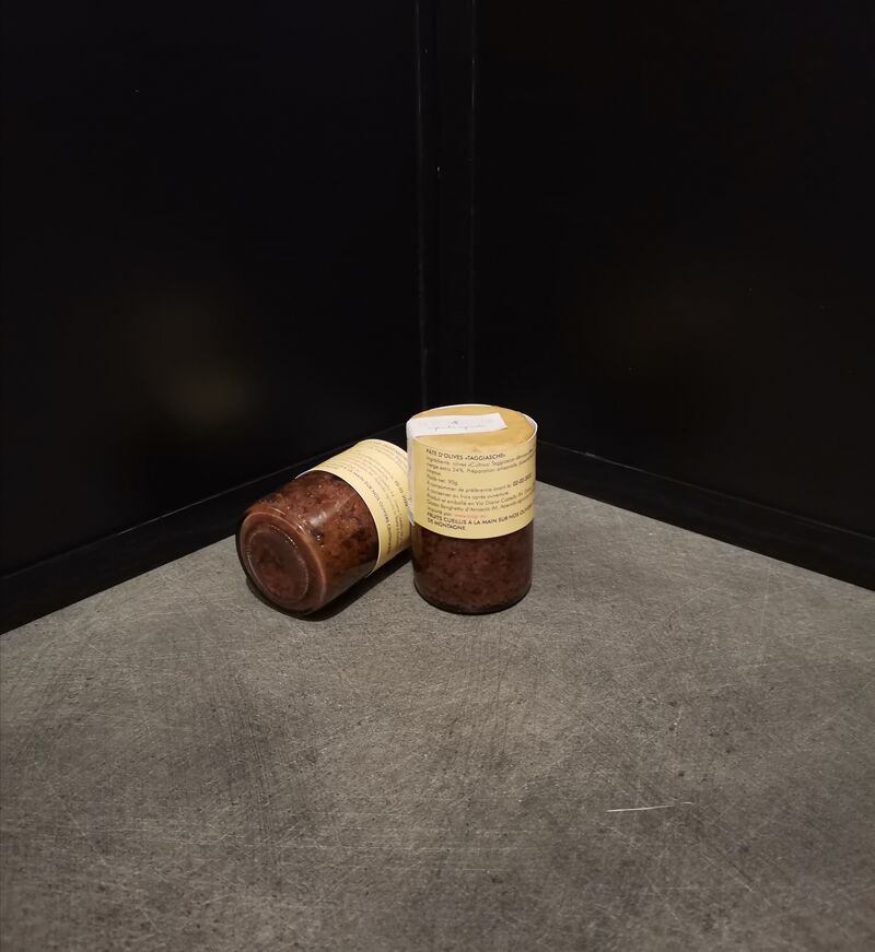 Pâte d'olives noires 90g=6.30€ 