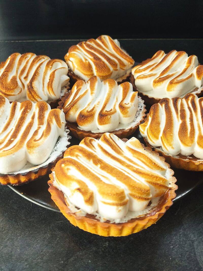 Tartelette au citron meringuée