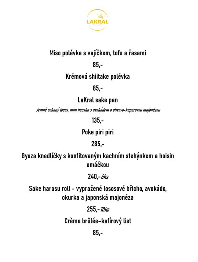 Mimo jiné dnes nabízíme