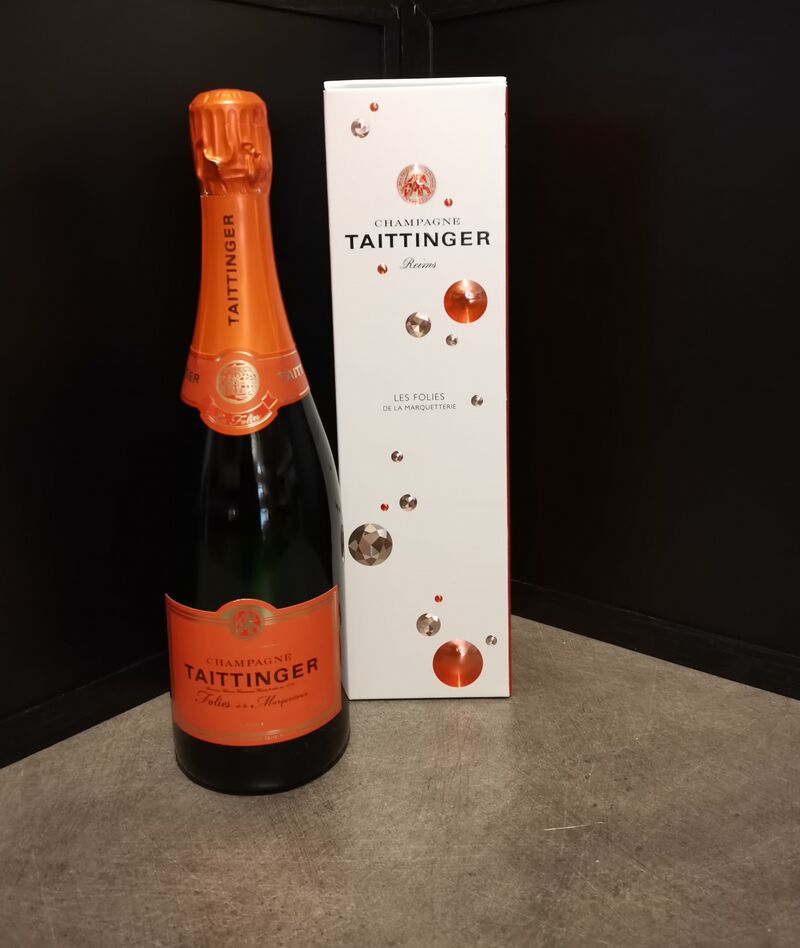 Champagne Taittinger Les Folies de la Marquetterie 75cl=47.90€ 