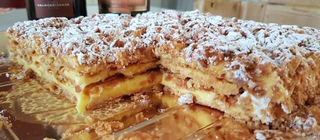 Millefoglie alla crema chantilly
senza glutine