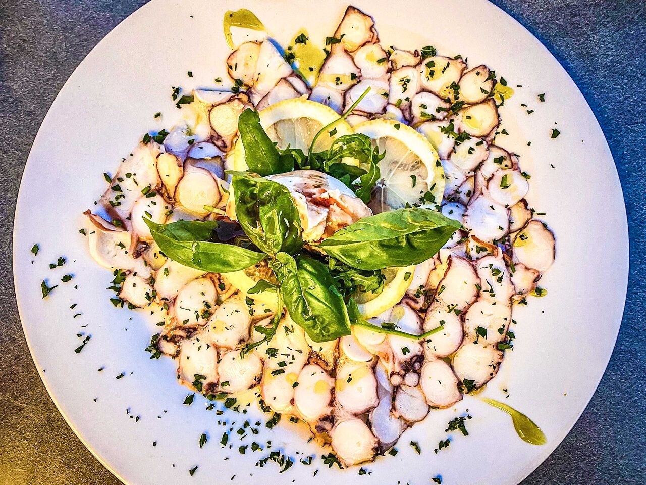 Carpaccio Octopus 