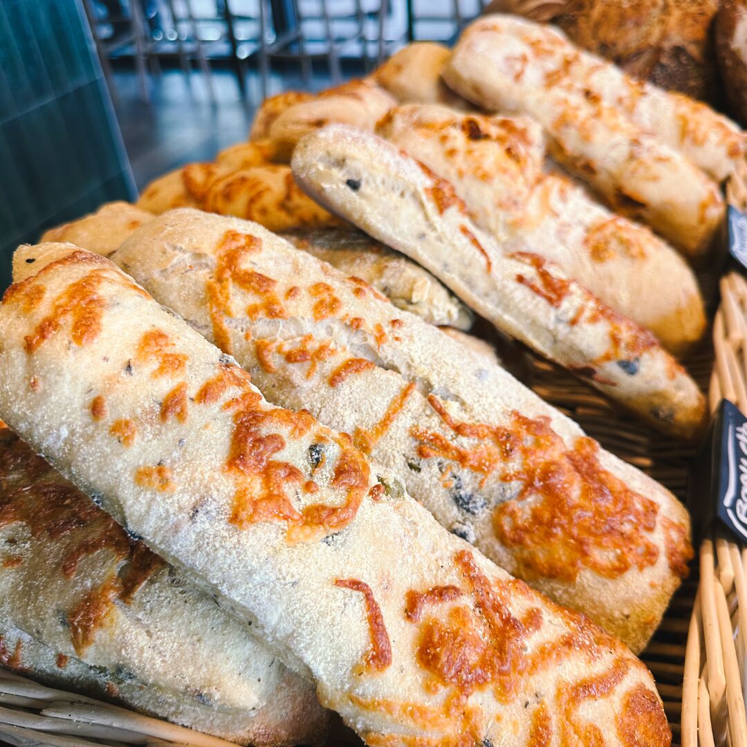 Baguette olive et baguette chorizo