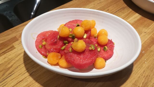 salade pastèque et melon