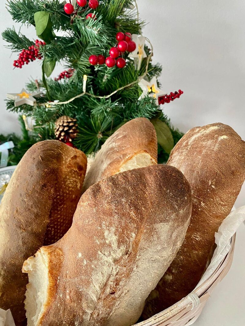 Paine cu maia și secara