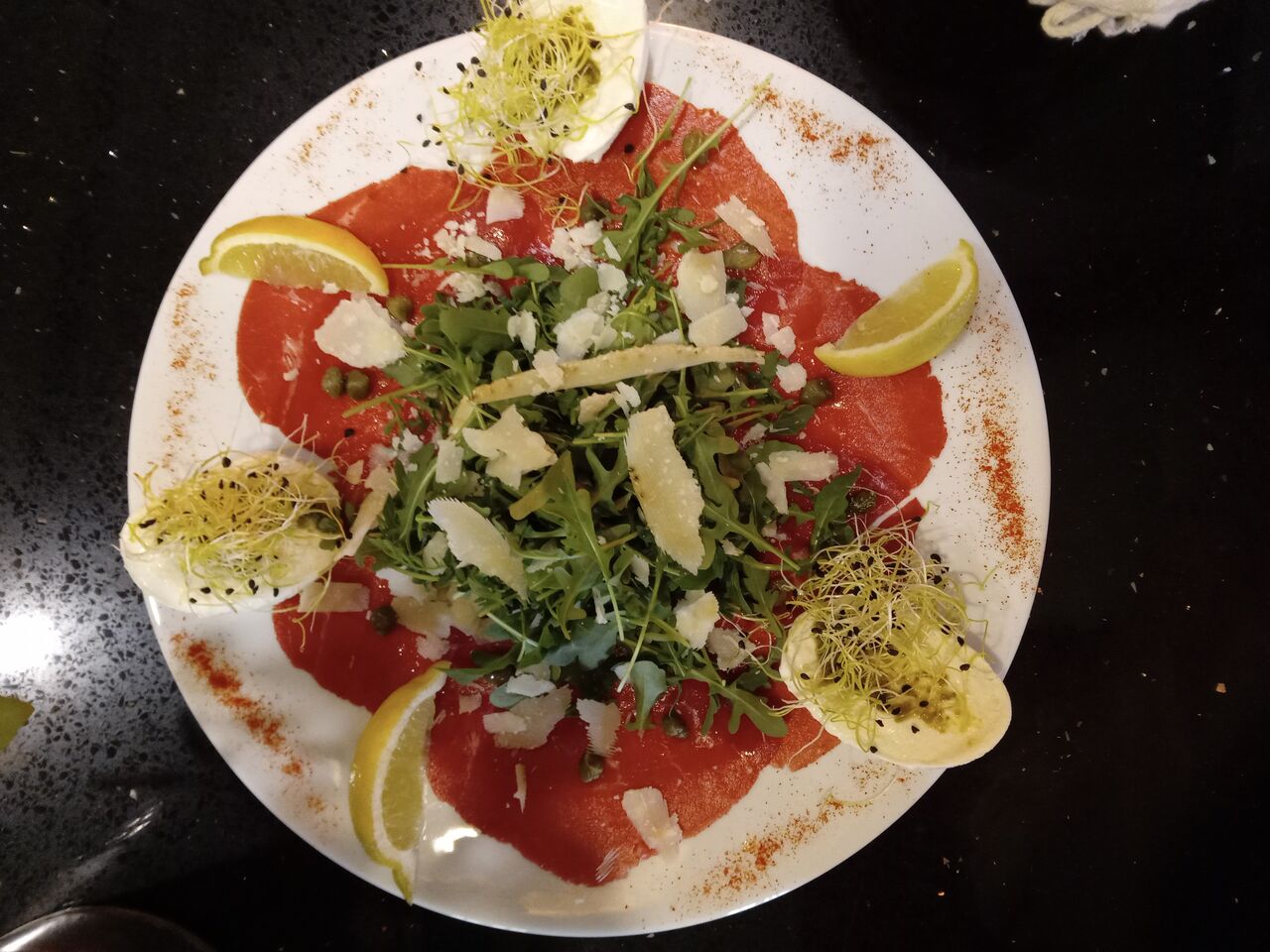 Carpaccio de Boeuf Charolais