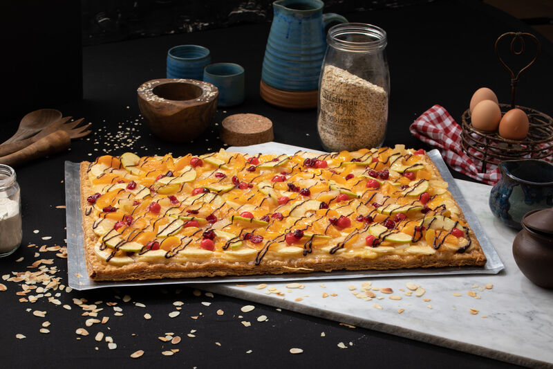 TARTE AUX FRUITS 30 PERSONNES (DIFFÉRENTES POSSIBILITES)
40€