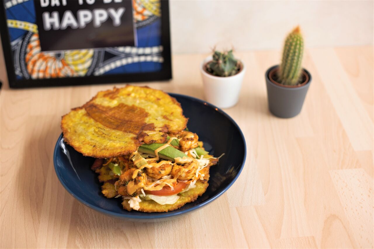 Le Patacone, Burger de Banane Plantain