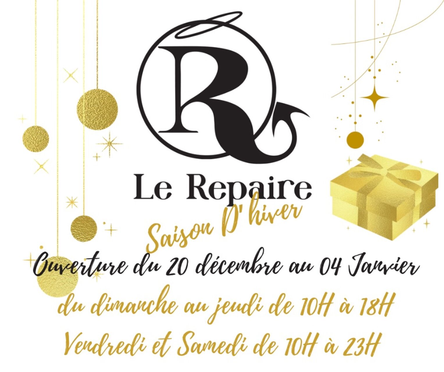 Ouverture Saison Hiver 2025