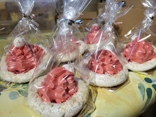 bonnet père noël meringue