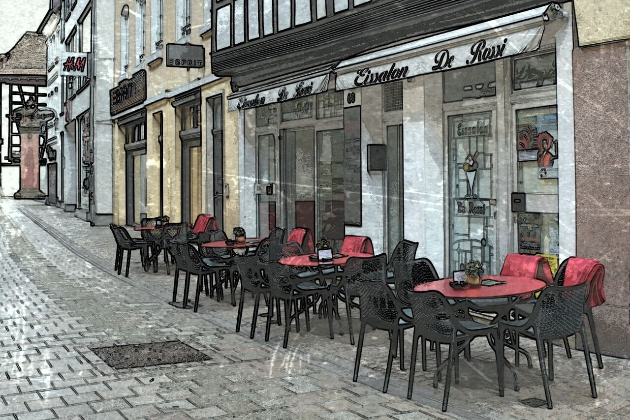 Eissalon De Rossi - Außenansicht