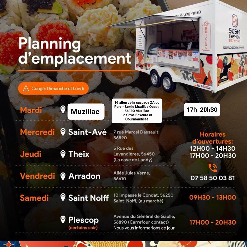 #sushi fashion planning 