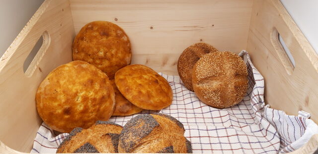 Aus unserem Brotsortiment
Foccaccia mit Origano