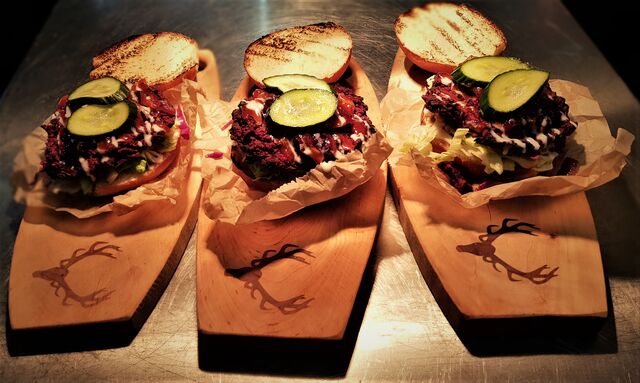 Hausgemachte Vegetarische Burger